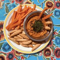 Humus con Wakame at Bar Murillo in Boltana