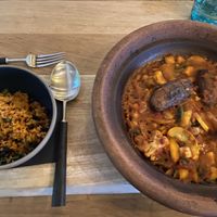 Tajine with Couscous at Güterschuppen in Arosa