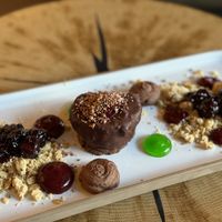 Veganes schoggimousse  at Güterschuppen in Arosa