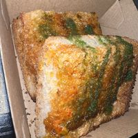 Garlic bread!!! Amazing!!!   at Root 2 Rise in Pleasantville