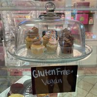 Vegan GF Display  at Little Miss Cupcape in Hyannis