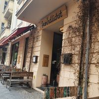 Outside at Froindlichst in Berlin