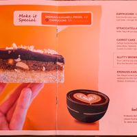 Menu page at Froindlichst at Froindlichst in Berlin