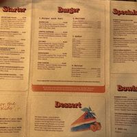 Menu (main dishes).  at Froindlichst in Berlin