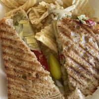 Vegan panini at HICO in Kailua Kona
