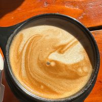 Almond milk latte  at HICO in Kailua Kona