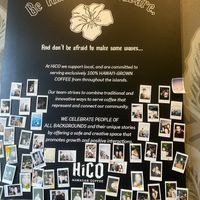 HiCo Hawaiian Coffeee  at HICO in Kailua Kona