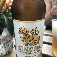 Shinga Thai Beer at Curry & Co in Turin