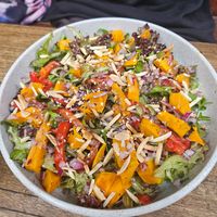 Pumpkin salad at Twenty One Days Later in Glenroy