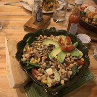 Salad at Maracuyá in Flores