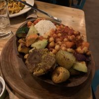 Vegan Buddha bowl at Maracuyá in Flores