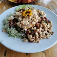 Pad Thai with added tofu. Pretty good! at Maracuyá in Flores