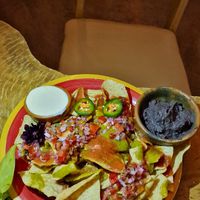 Nachos at Maracuyá in Flores