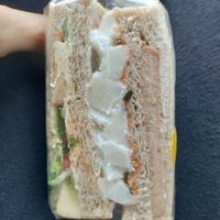 Very tasty sandwich! at Loving Hut 愛家 in Jian