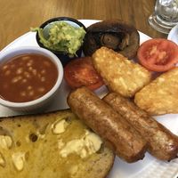 Full English vegan breakfast   at Treats Cafe & Tea Room in Durham
