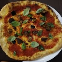 Pizza Norma without cheese. at Taormina in Oswiecim