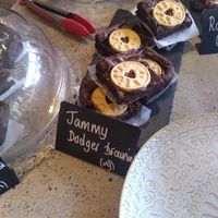 Vegan brownies at Two Suns Coffee in Marple