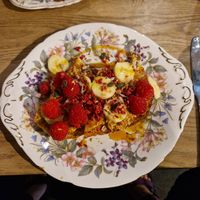Peanut butter toast at Two Suns Coffee in Marple
