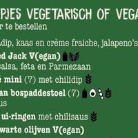 Borrel kaart at Paviljoen Genneper Parken in Eindhoven