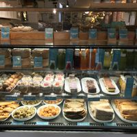 Display case at Buddha-Full - Lonsdale in North Vancouver