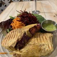 Fiesta wrap at Buddha-Full - Lonsdale in North Vancouver