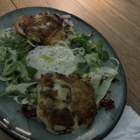 Patatokeftedes  #Veganuary at Apostel's in Munich