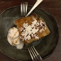 vegan dessert   at Apostel's in Munich