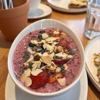 Smoothie bowl  at Stolia in Shkoder