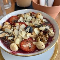 Smoothie bowl  at Stolia in Shkoder