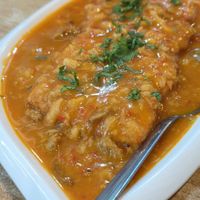 Tofu with chaipo at Nature Vegetarian Restaurant 大自然美蔬食馆 in Batam