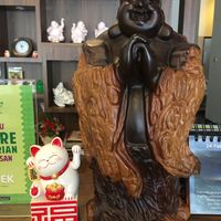 Cashier Counter at Nature Vegetarian Restaurant 大自然美蔬食馆 in Batam