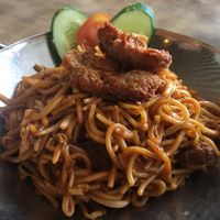 Mee Goreng at Nature Vegetarian Restaurant 大自然美蔬食馆 in Batam