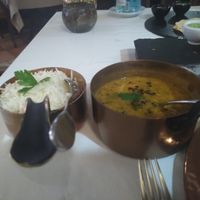 Curry with basmati at Masala Art in Podgorica