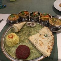 Vegan Thali   at Masala Art in Podgorica