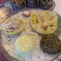 Veggie thali  at Masala Art in Podgorica