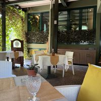 Nice location - you can also sit outside.  at Masala Art in Podgorica