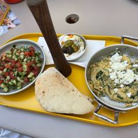 Israeli breakfast  at NENI in Vienna