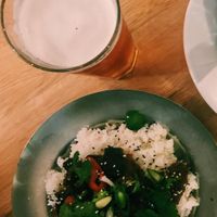 Spicy Caramelised Aubergine with rice - 13 EUR at NENI in Vienna