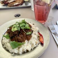Spicy Caramelised Aubergine  at NENI in Vienna