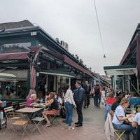 Outside of Neni at NENI in Vienna