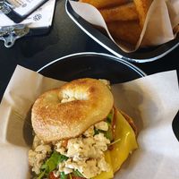 🤤 scrambled tofu at Saint Jude in Farsley