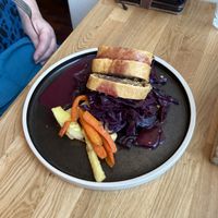 Nut roast   at Hendersons in Edinburgh