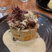 The haggis   at Hendersons in Edinburgh