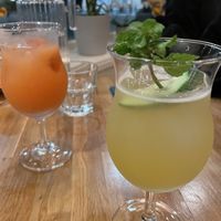 Mocktails  at Hendersons in Edinburgh