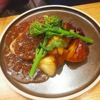 Nut roast at Hendersons in Edinburgh