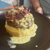 Haggis  at Hendersons in Edinburgh