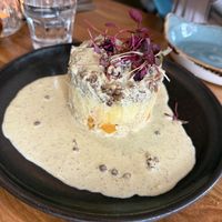 Haggis!  at Hendersons in Edinburgh