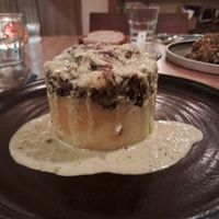 Haggis at Hendersons in Edinburgh