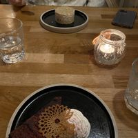 Swedish chocolate cake and mince pie cheesecake   at Hendersons in Edinburgh