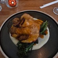 Lions maine steak at Hendersons in Edinburgh